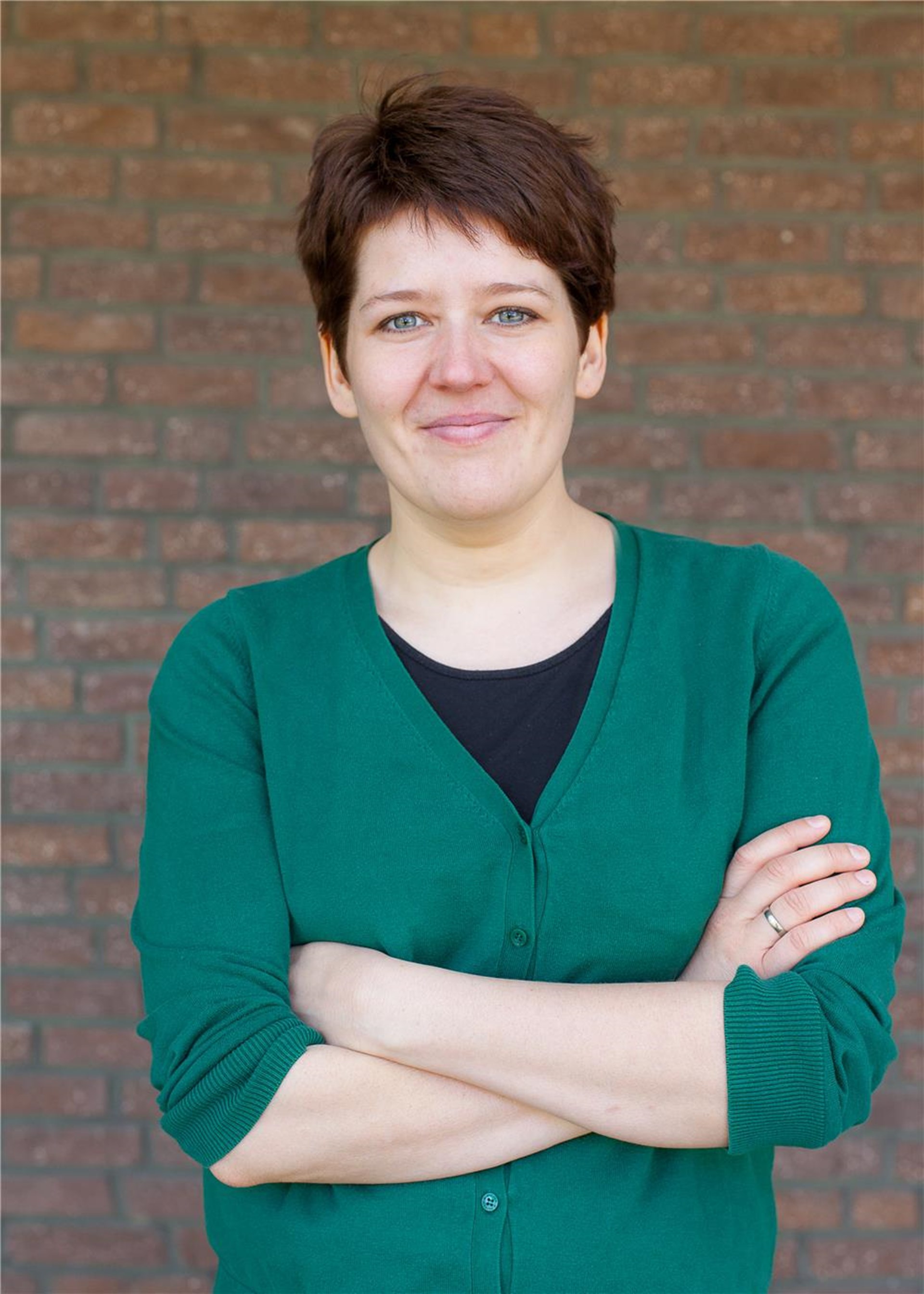 Porträt einer Caritasmitarbeiterin