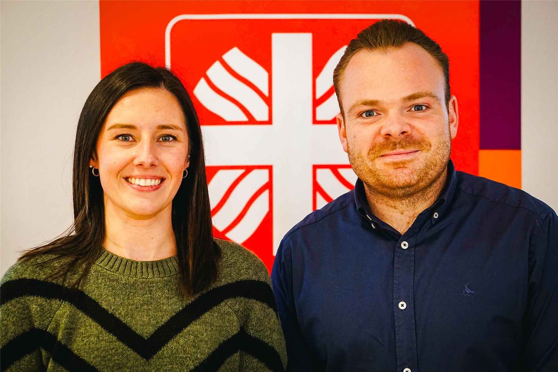 Kathrin Ortiz und Josua Garz